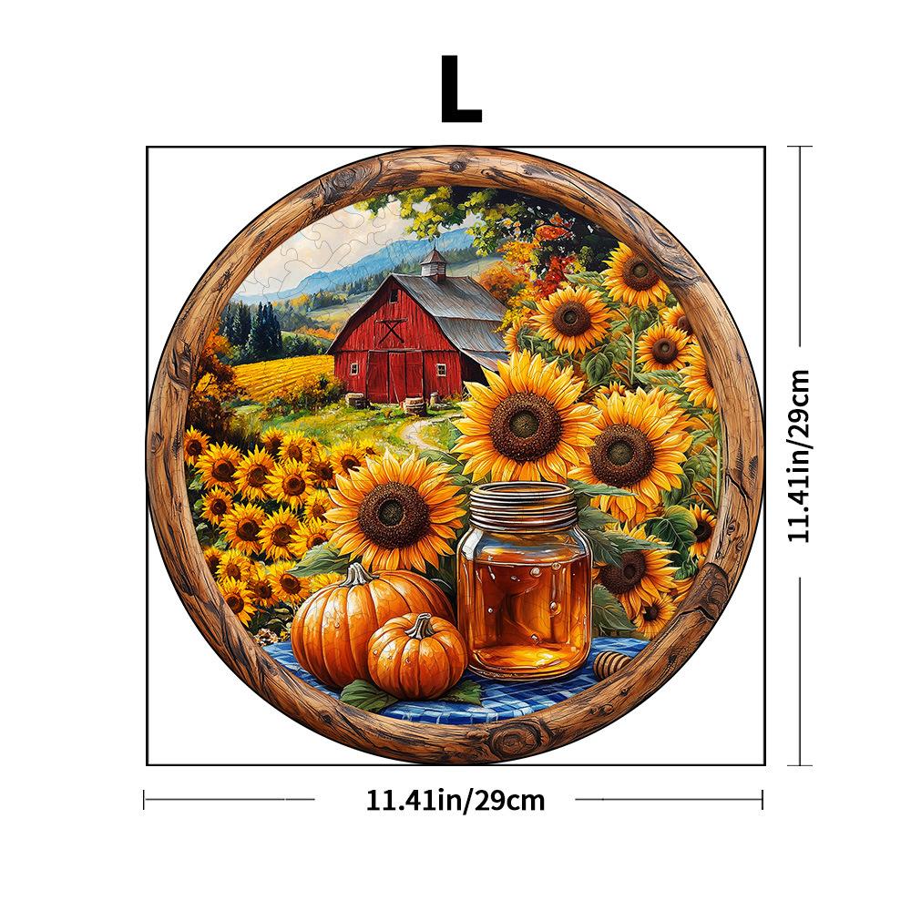 White Owl Wooden Puzzle Irregular Animal Shape Block Flat Wooden Puzzle