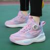 Kids Professional T699 Breathable Court Training Shoes Rubber Patch Anti Slip Sports Sneakers for Badminton Tennis School