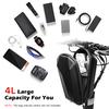 Scooter Handlebar Bag Waterproof Hard Shell EVA Storage Bag for Folding Bike Electric Scooter