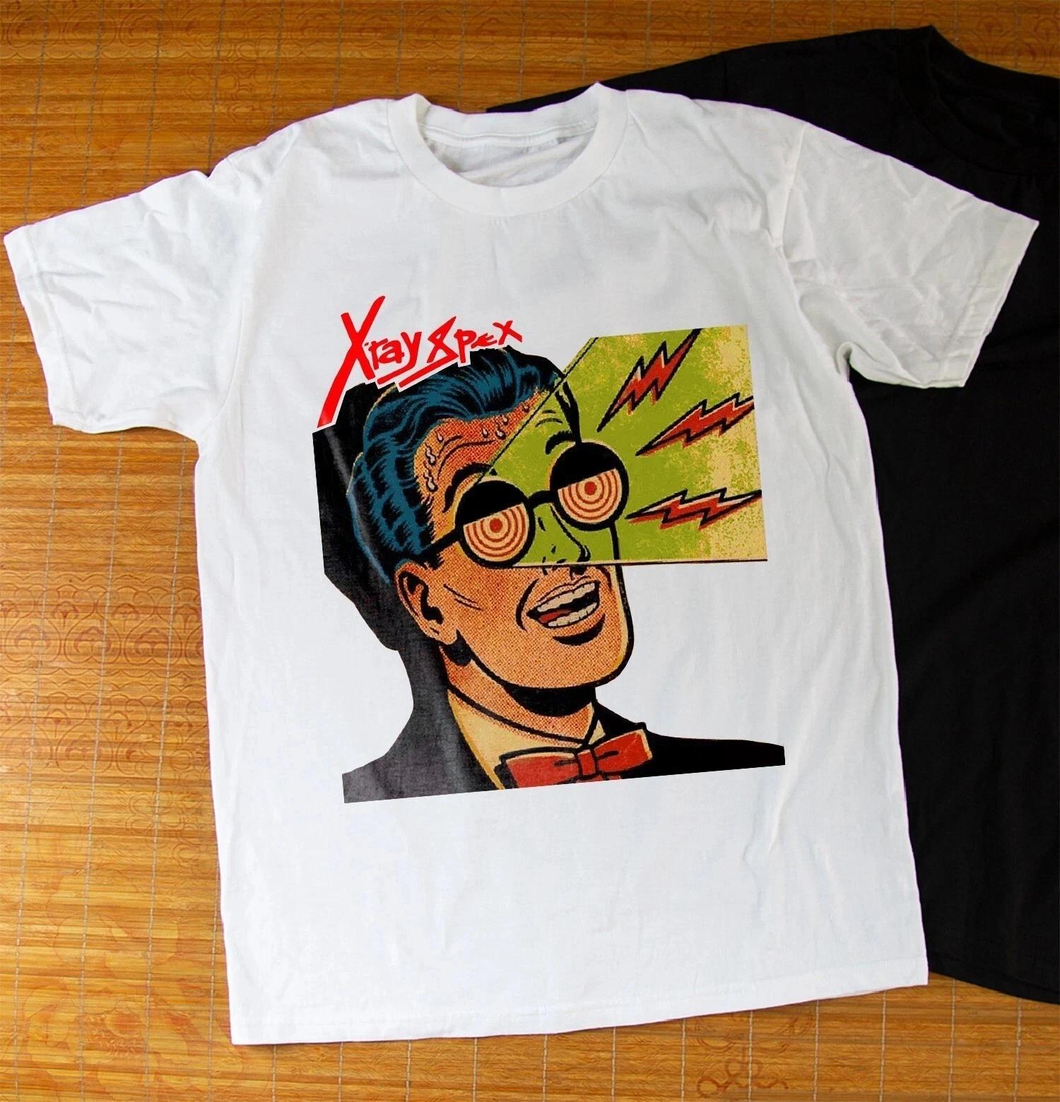 X-Ray Spex Album English Punk Rock Band White Unisex T-shirt S-5XL Q3663 4XL