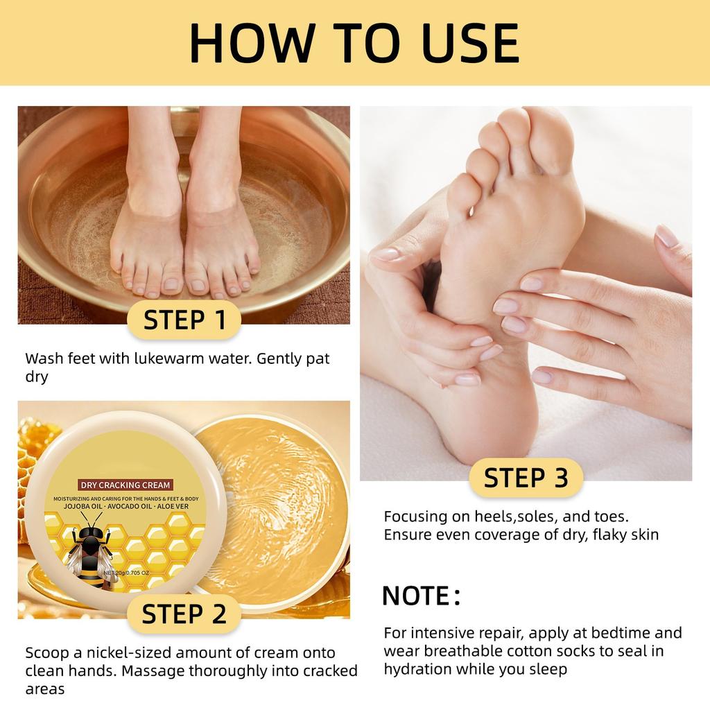 Bee Wrinkle Face Cream  For Extremely Dry Skin For Itchy Skin  And Puffiness 20G