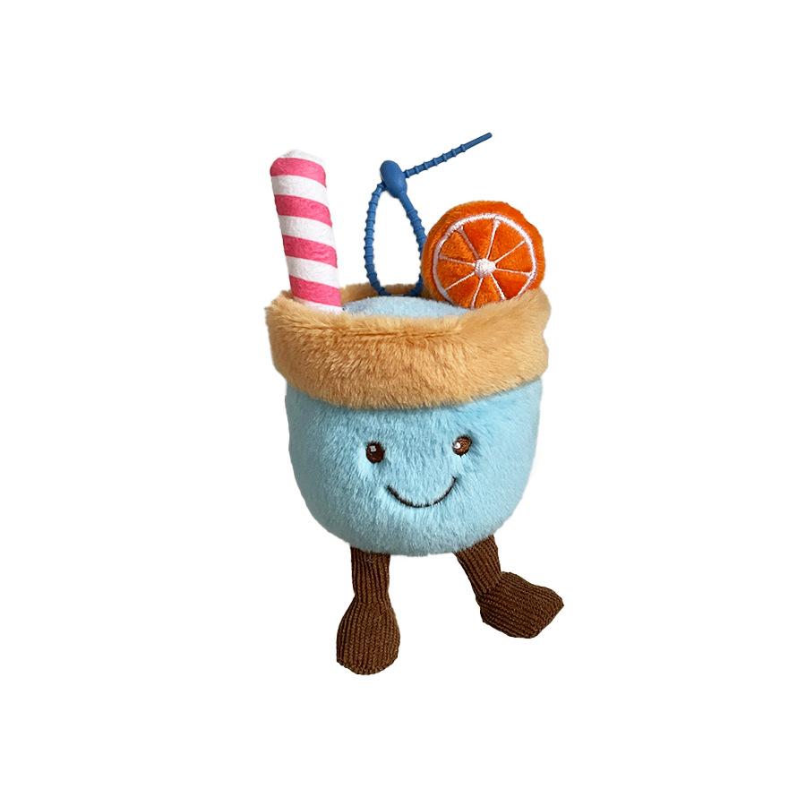 Cute Juice Ale Doll Bag Pendant Plush Doll Toy Birthday Gift Stall Doll Doll