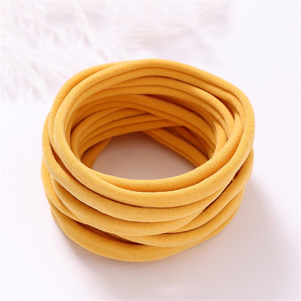 20 Stück/Los Baby Mädchen DIY Nylon Stirnbänder Weiches Spurloses Dehnbares Stirnband für Kinder Haarband Mädchen Elastische Haarschmuck