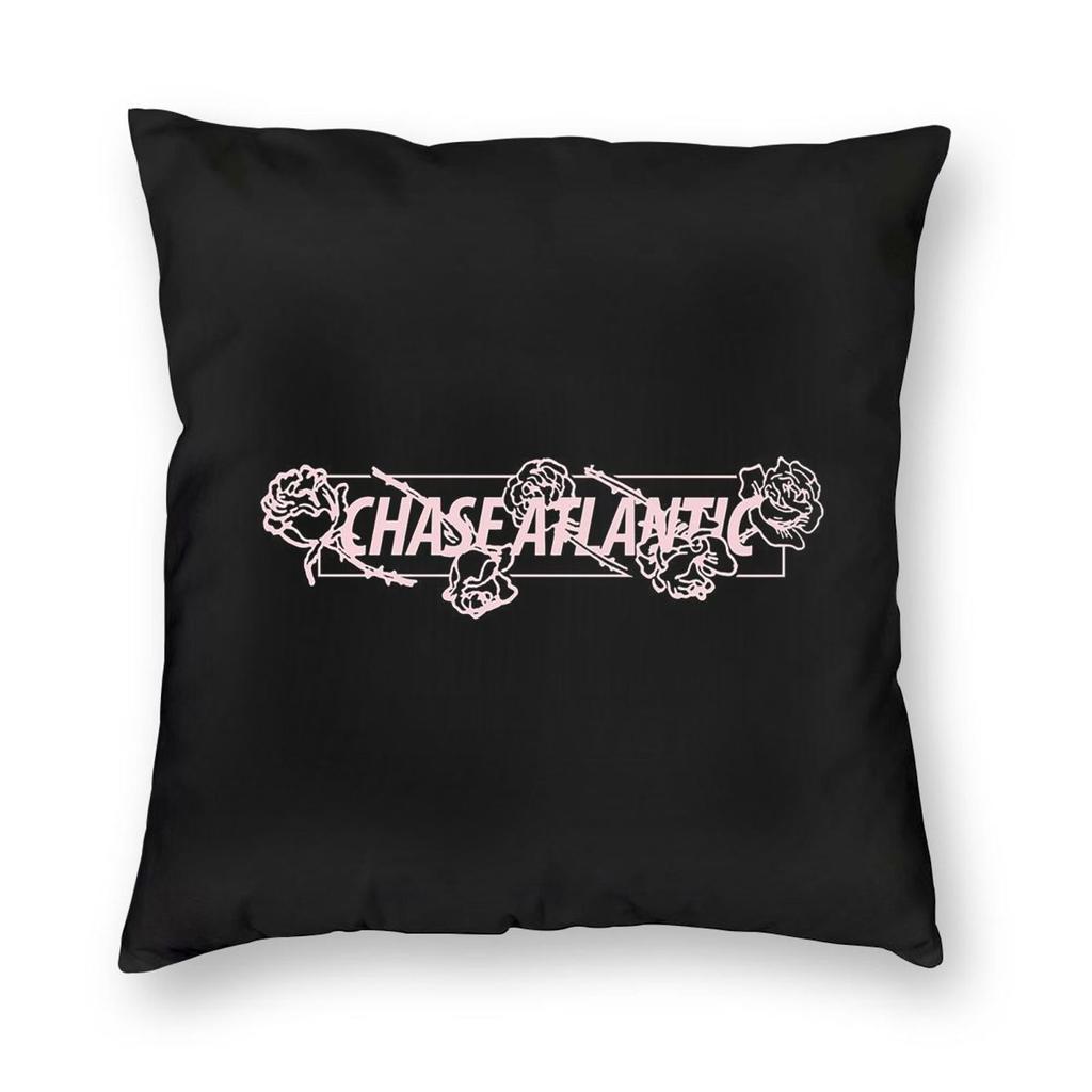 Chase Atlantic Rose Logo  Square Pillowcase Pillow Cover Cushion Throw Pillow for Home Sofa Living Room