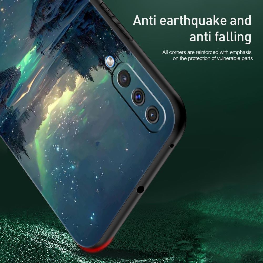 Anime Girl Art Scenery Phone Case For Samsung Galaxy A12 A32 A50 A70 A20E A20S A10 A10S A22 A30 A40 A42 A52 5G A02S A04s Cover