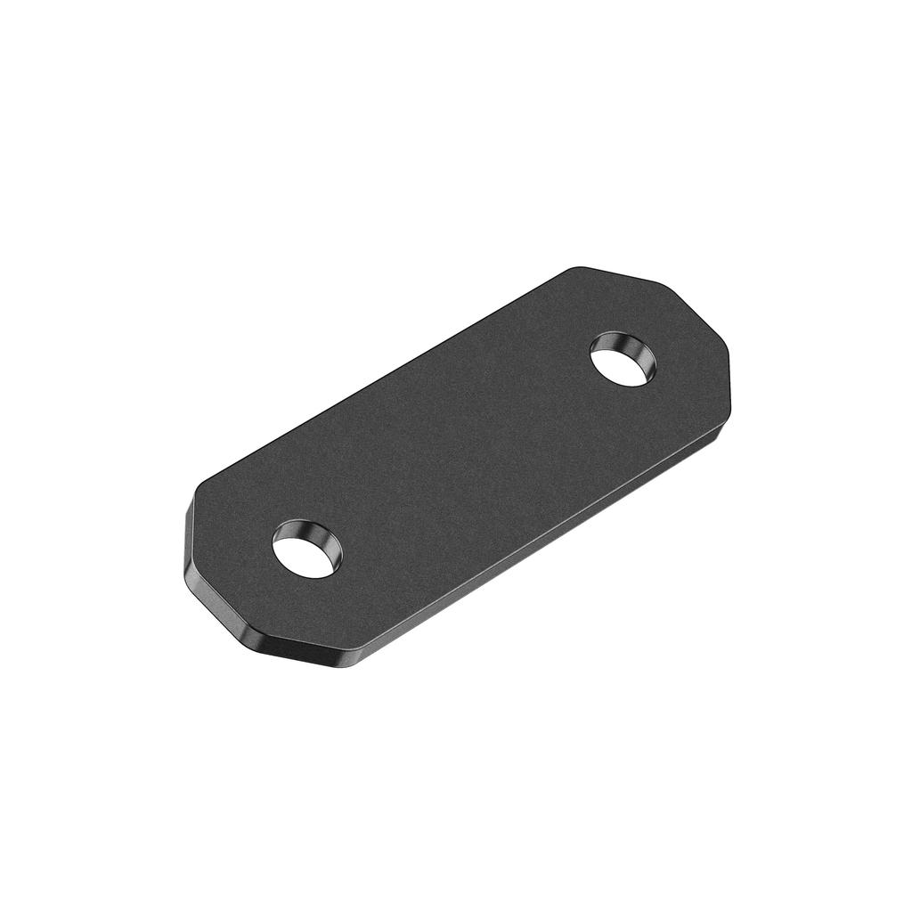 Kaedear Motorcycle Universal Stainless 2mm Universal Custom Brackets X 2 X 20 X Brackets, Steel, Thick, Fit, 2-Pack, (KDR-YX-S6-2M6) (M6 Holes/60