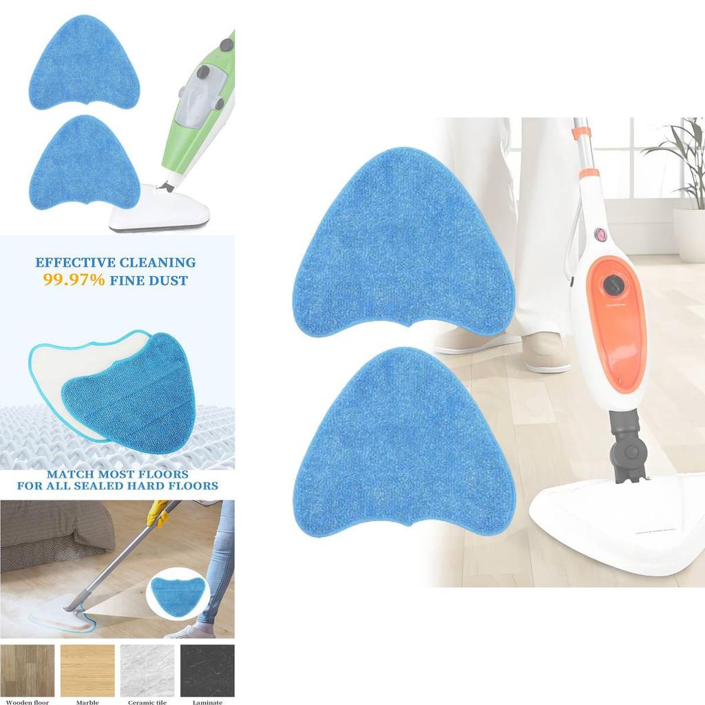 Durable Blue Steam Mop Cloth Pad Perfectly Designed For Vax S85-cm S86-sf-p S86-sf-t S86-sf-c Models