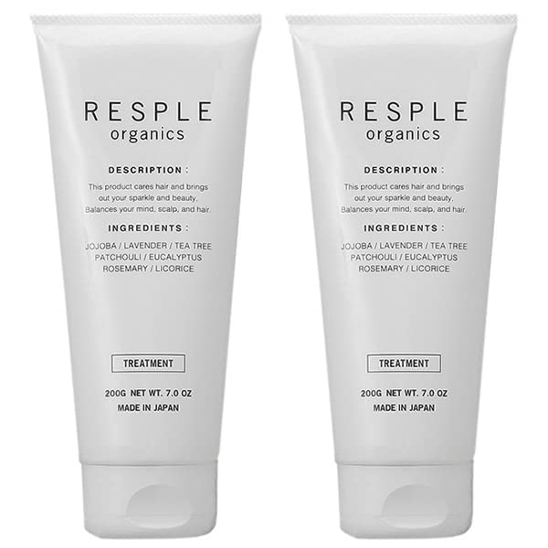 

RESPLEorganics Repair Treatment 200 г Набор из 2 кондиционеров-ополаскивателей [Набор]