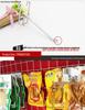 Wire Mesh Shelf Hooks - Pack of 50: Grid Panel Ornament Hooks for Hanging Mobile Phone Accessories in Supermarkets