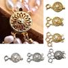 Novelty Lock Magnetic Necklace Clasp Sunflower Stackable Necklace Connector Closure Bracelet Extender for Jewelry Making