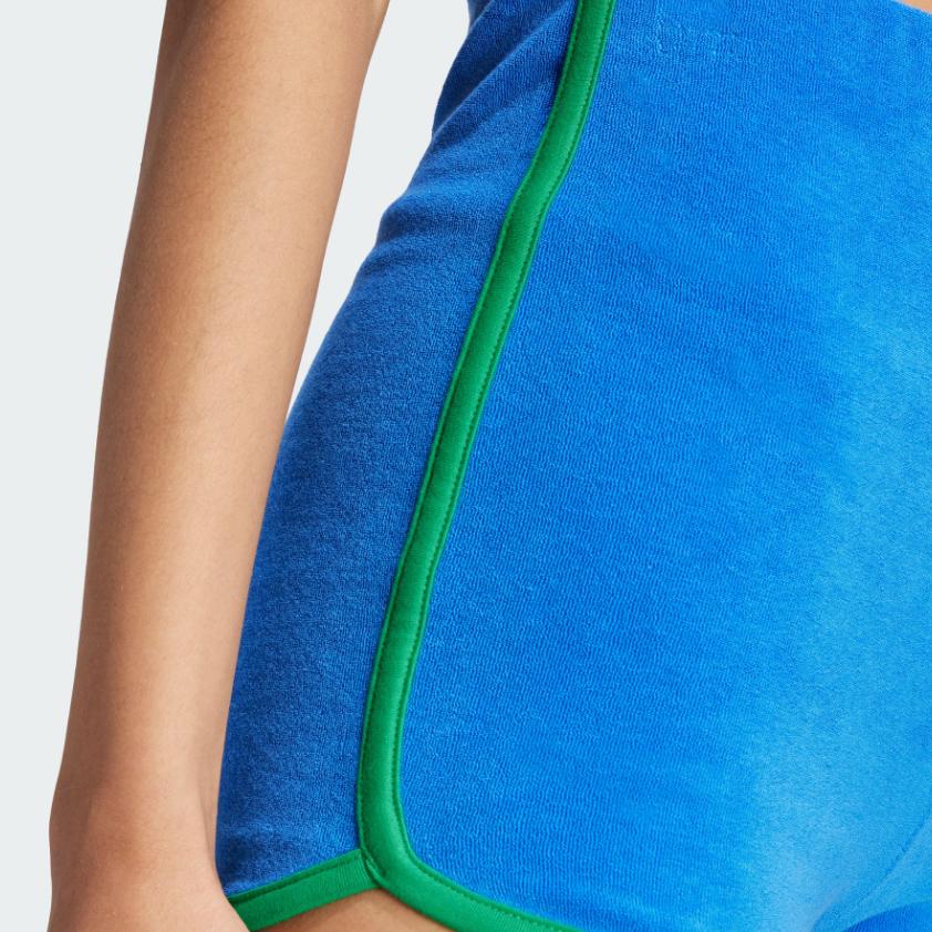 Adidas Originals trefoil-logo terry-cloth shorts JG8059