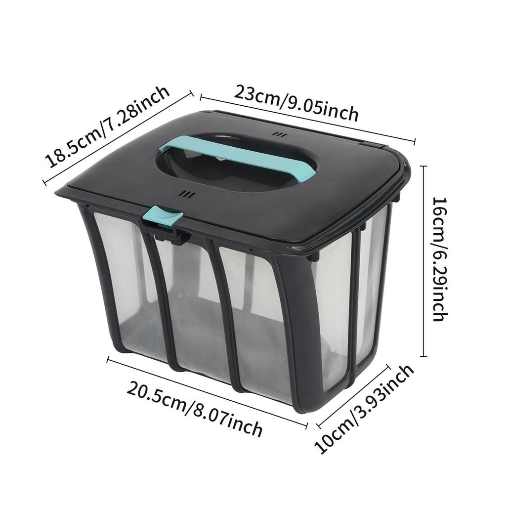 3 Μm Ultra-fine Filter & 180 Μm Basket For Aiper Scuba S1, Scuba S1 2025 Robotic Pool Cleaner, Filter Basket Frame, Basket Cloth