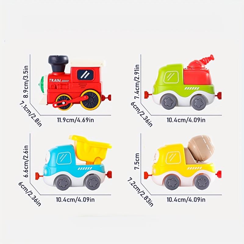 Non-Toxic Track Steam Train Children Electric Track Train Toy Children And Children Gift Steam Rail Car With Light Music Mini Engineering Car Set