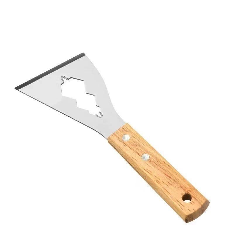 

1/2PCS Ash Scraper Decoration Shovel Multifunctional Extra-thick Hanging Knife Cleaning Knife Stainless Steel Cement Shovel Tool 1PCS