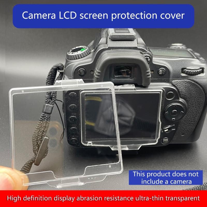 Cubiertas Protectoras de Pantalla LCD Dura Escudo Accesorios para Cámara DSLR D80 Protector de Pantalla Transparente Reemplazo