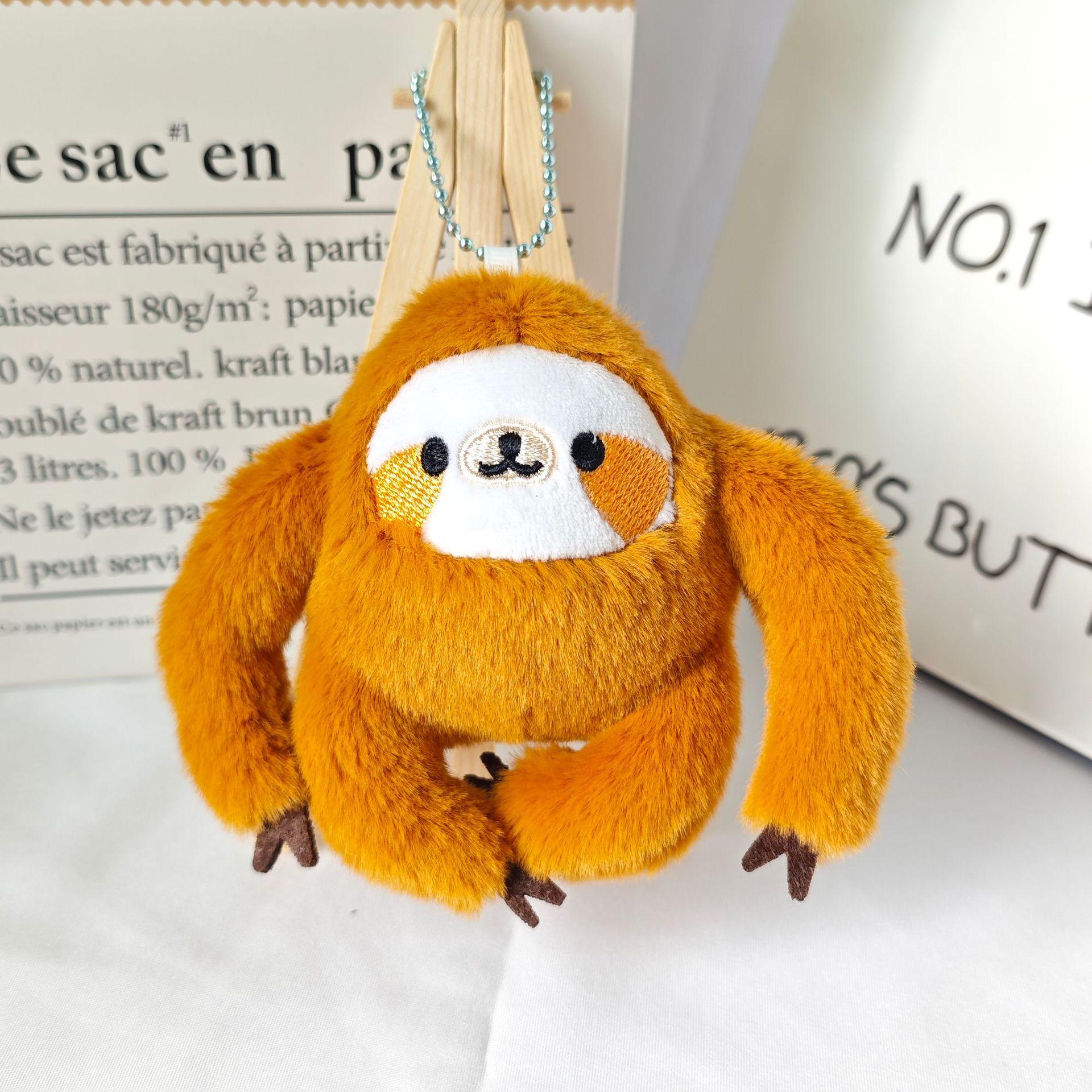 

Милая тряпичная кукла Ленивец Обезьяна Плюшевая игрушка Кукла для пары Кукла Обезьяна Подарок на день рождения Девичье сердце 10cm темно-коричневого