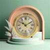 Stylish Snooze Clock Insert 3Inch Clock Movement Replacement Arabic or Roman Numbers Clock Accessory for Home Decors