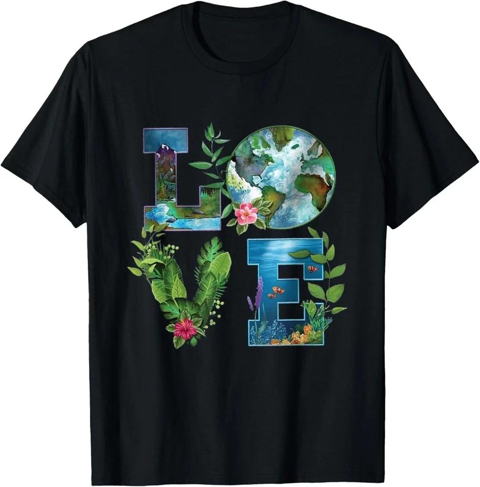 Earth Day T-Shirt Save The Planet Everyday Environmental Graphic Tee Unisex XS