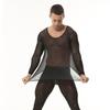 Men's Sheer Ice Silk Underwear Set - Sexy, Tight-Fitting, See-Through Fitness Base Layer