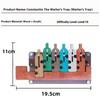 Funny Labyrinth Wooden Maze Game Waiters Tray Puzzle High Difficulty Iq Level Improvement Toys Novelty Gifts For Kids And Adults