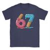Unisex Six Seven Ice Cream Drip Cool Meme Funny Number T Shirts Pure Cotton Clothing Vintage Round Collar Tees Summer TShirts