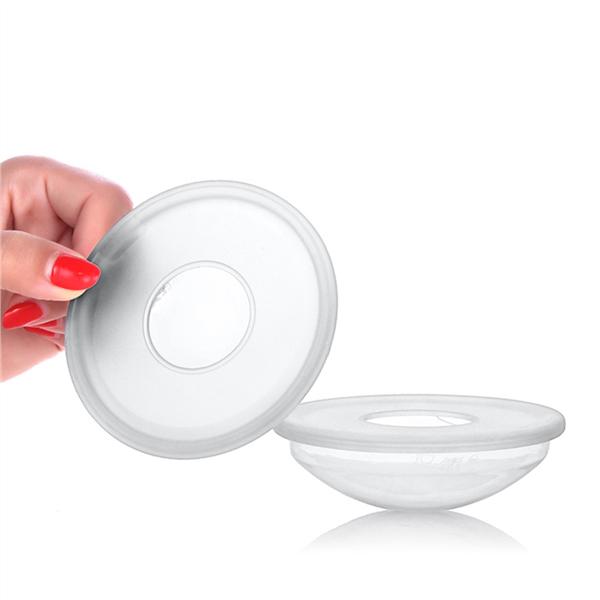 2PCS Milk Saver Breast Shells Nursing Cups Pads Washable Breastmilk Collector