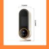1200W Winter Heater Portable Touch Screen Electric Heater with Remote Control Timer Hand Warmer Desktop Heater for Home Office