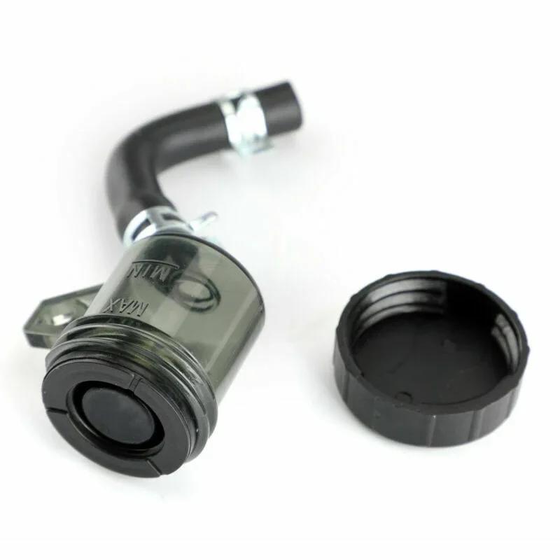 Universal Motorcycle Rear Brake Master Cylinder Clutch Gasoline Oil Tank Split Jug Small Oil Cup Small Oil Bottle Round Black