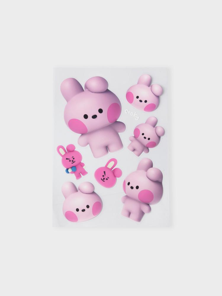 Line Friends BT21 COOKY Big & Tiny Removable Sticker