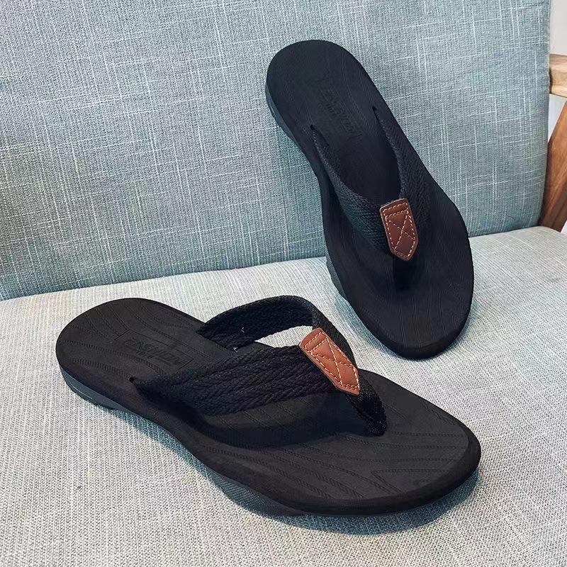 2025 New Men Summer Flip Flops Casual Innovative Design Outdoor Shoes Men Soft-soled Lightweight Home Slippers