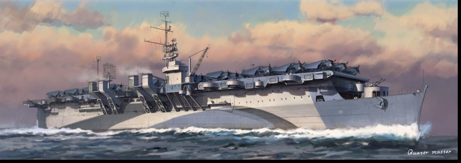 

Vee Hobby 1/700 USS Independence CVL-22 Издание Делюкс Пластиковая Модель Корабля VEEE57024
