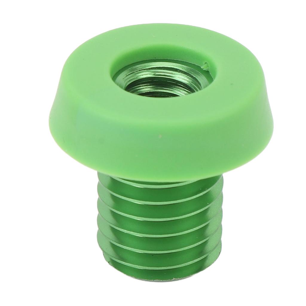 Pool Cue End Plug Aluminum Alloy Screw Rubber Cover Billiard Cue Bottom Bumper for Connecting Club a