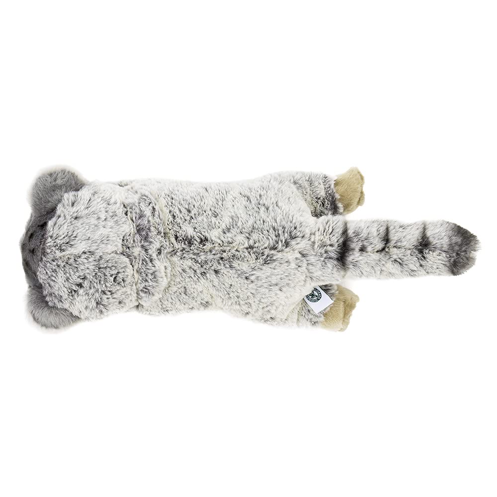 Calorata Pallas's Cat Plush Toy (Large/Reclining Series/Soft Touch) Realistic Animal Toy Doll Gift Present Birthday (Twice Tested) / Christmas Present