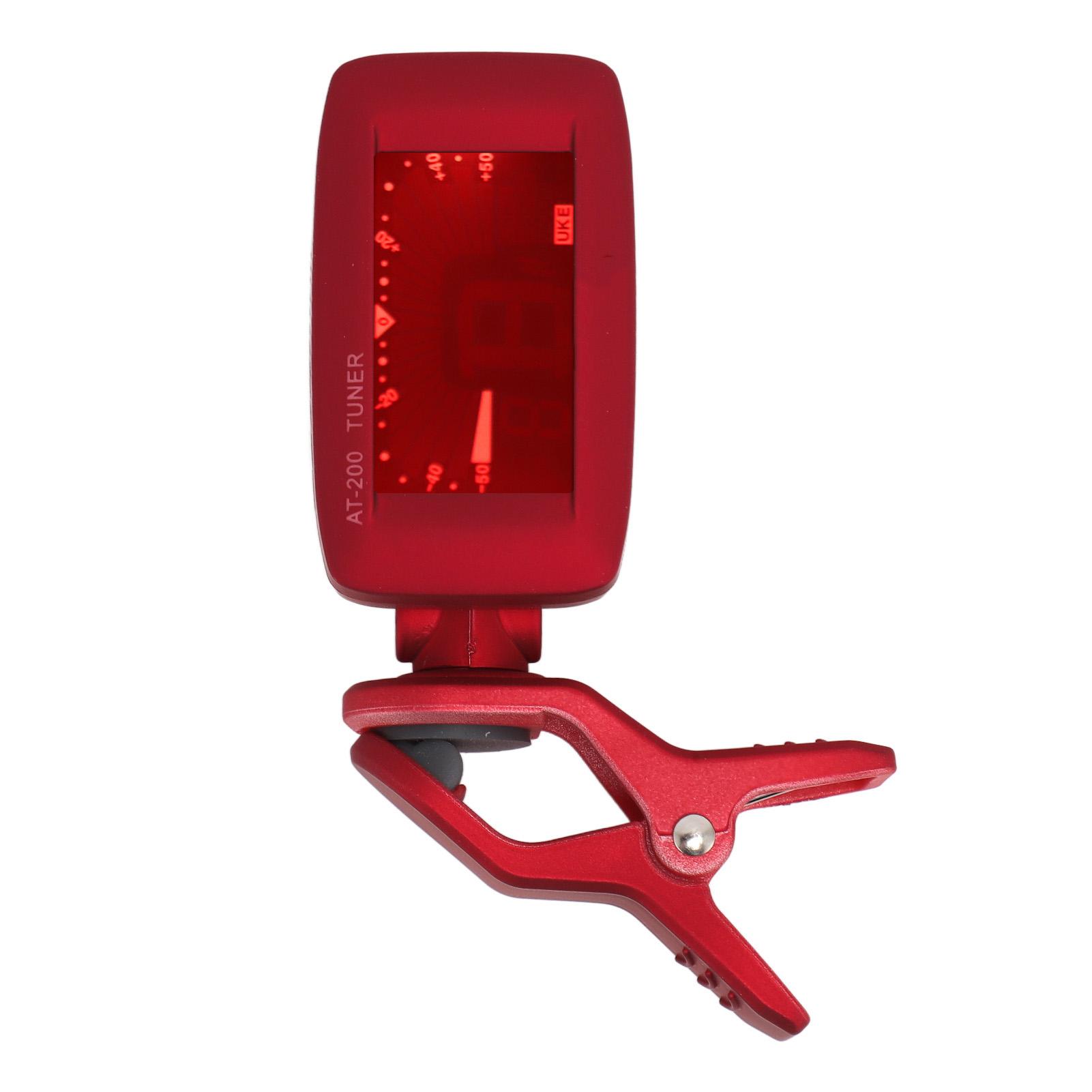 

Тюнер Clip On Tuner A0 To C8 Professional LCD Digital Display Acoustic Calibration Tuner для бас-гитары