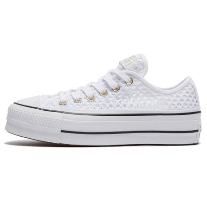 

Converse Chuck Taylor All Star Удобные Универсальные Низкие Кеды из Канваса Женские кроссовки Белые 564873C 41