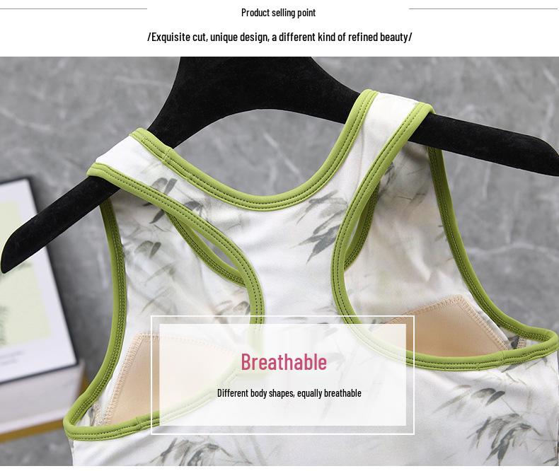 2025 Euro-American High-Intensity Shockproof Yoga & Sports Vest Pilates Set