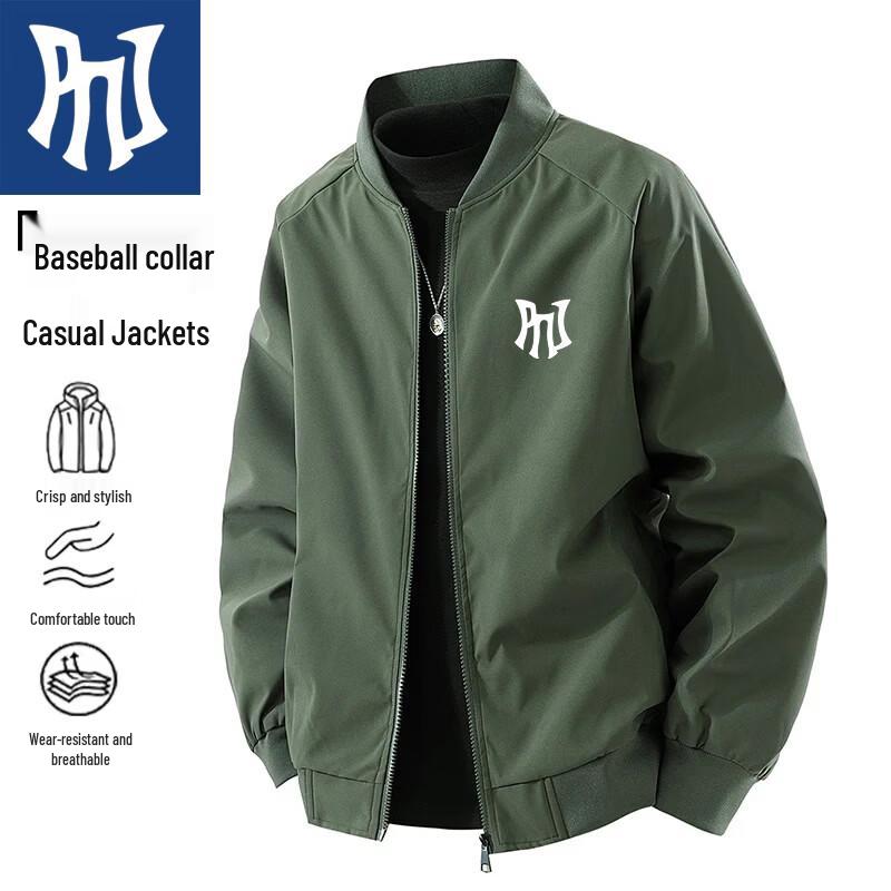 

PNJ Men s Baseball Collar Casual Jacket 2XL