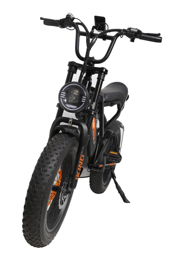 JKING FXH-009 All-Terrain Electric Bicycle 48V15.6Ah B artery 500W Motor 20 Inch Fat Tires 120KG Load 25KM/H Top Speed E-Bike