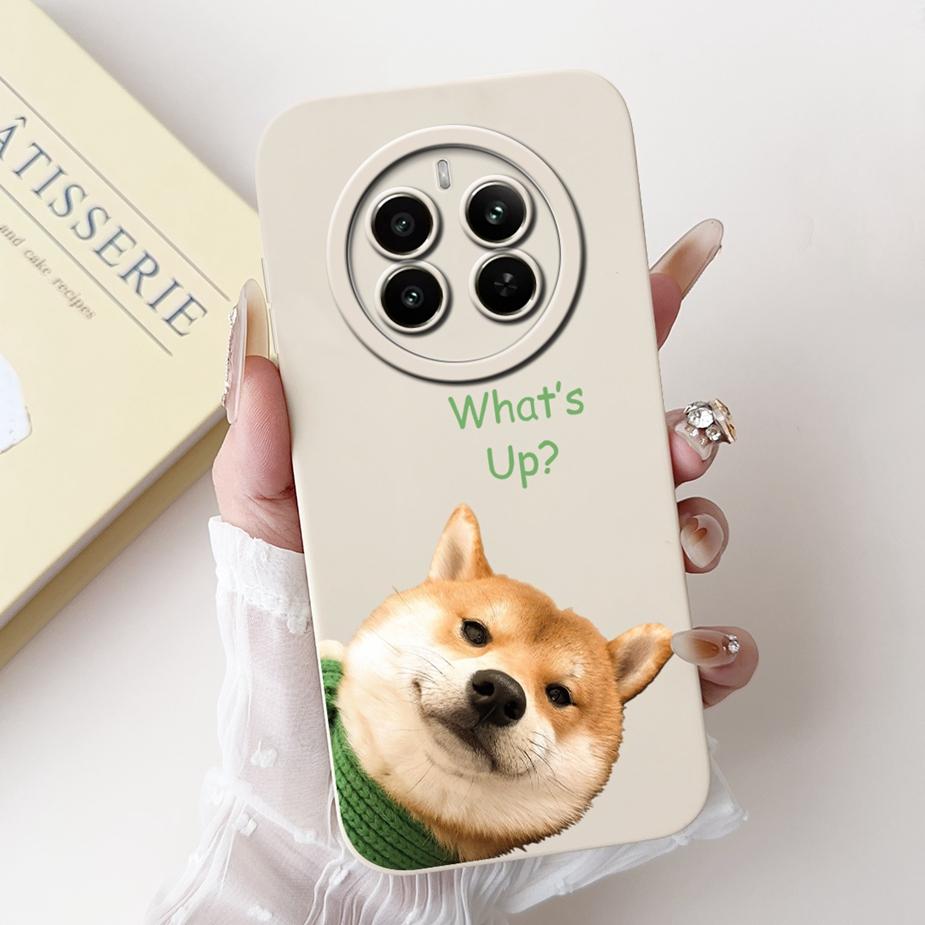 For Realme 12 Pro Plus Case RMX3840 Cute Cartoon Cover Soft Silicone Phone Case For Realme 12 Plus 12X Realme12 Pro + Bags Shell