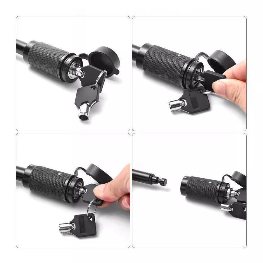 Anti-theft RV Trailer Hitch Pin Lock & Extended Bar Accessories
