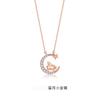 Chinese Twelve Zodiac Signs Pendant Necklace For Women Fashion Chinese Style Clavicle Chain