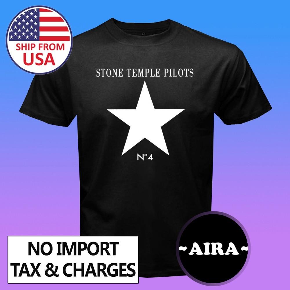 Stone Temple Pilots Star Men s Black Size S-5XL 4XL