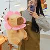Sunflower Capybara Plush Toy Cartoon Stuffed Animal Doll Decoration Kids Gift