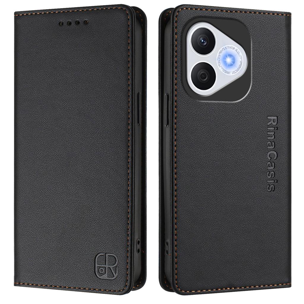 For Honor 400 Lite Leather Case RINACASIS RC01 Phone Cover with RFID Blocking Wallet Stand