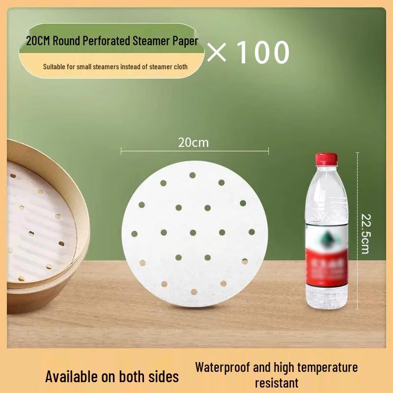 

Disposable Round Steamer Paper Liners