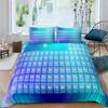 Science Duvet Cover Periodic Table of Elements Bedding Sets Chemistry Lovers Learning Image Polyester Bedding Set Blue Purple