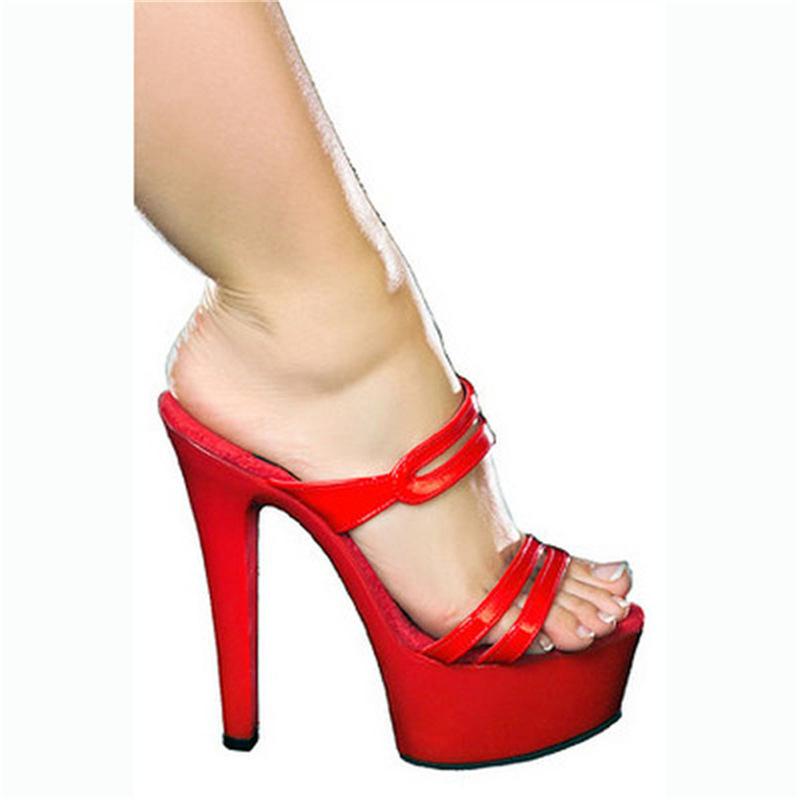 Summer 24 stiletto round head leather French super high heels 15CM white lady fashion sandals