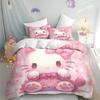 Cinnamoroll Hello Kitty Cartoon Duvet Cover Sanrio Anime Luxury Bedding Set Children Grade A Printed Queen Size Home Modern