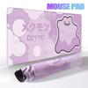 Japan Anime Gamer Mouse Pad Extended Cabinet Kawaii Tablepad P-pokemon Mechanical Keyboard Carpet Gaming Rubber Nonslip DeskMats