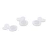 Rubber Rubber Earring Backs White Earring Support Backings Earring Lifter Backs  for Heavy Earrings